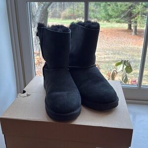 Black UGG boots